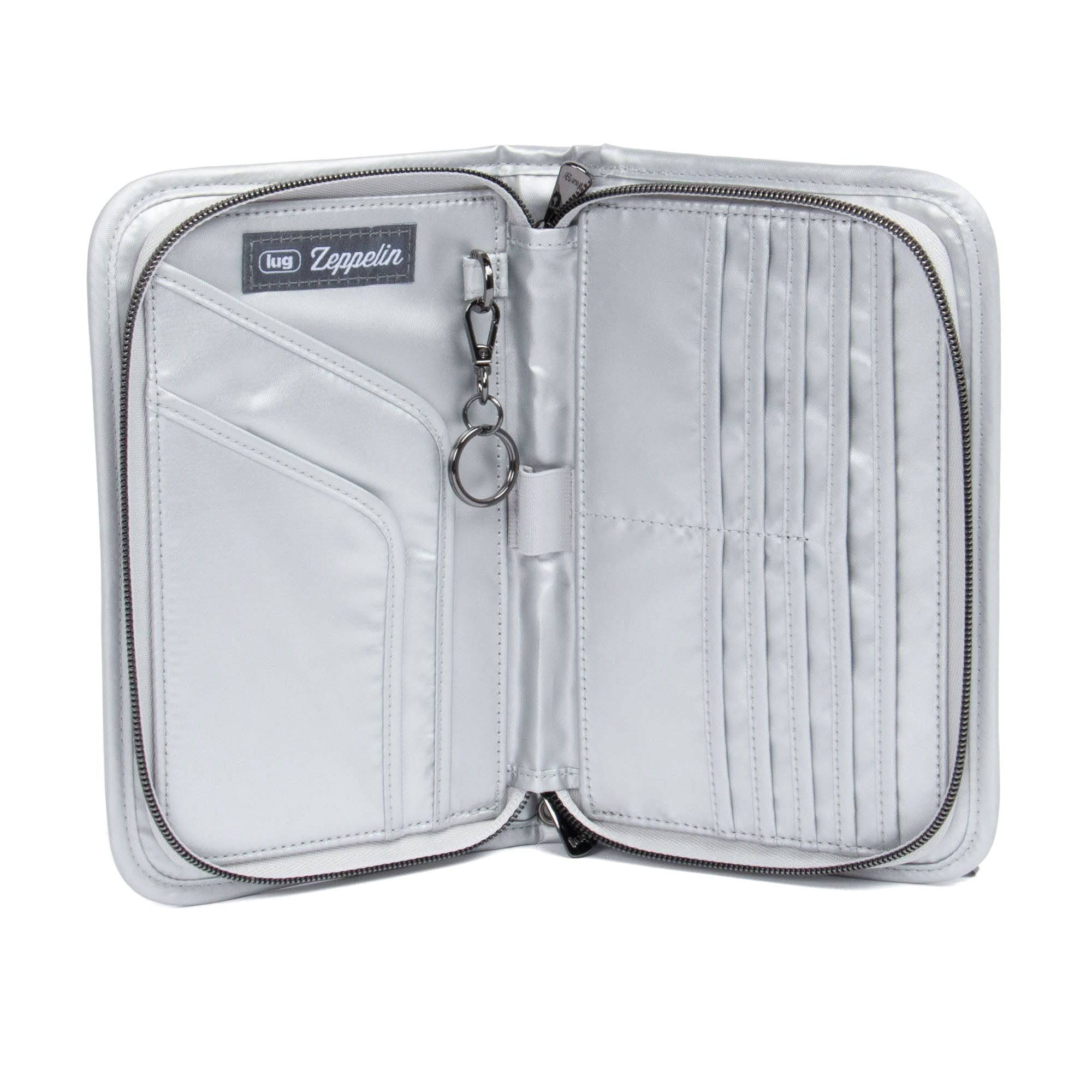 Zeppelin 2 RFID Wristlet Wallet - METALLIC SILVER - Zeppelin_MetallicSilver_04_654994dc-1ffe-4866-842d-33556ac3f9df